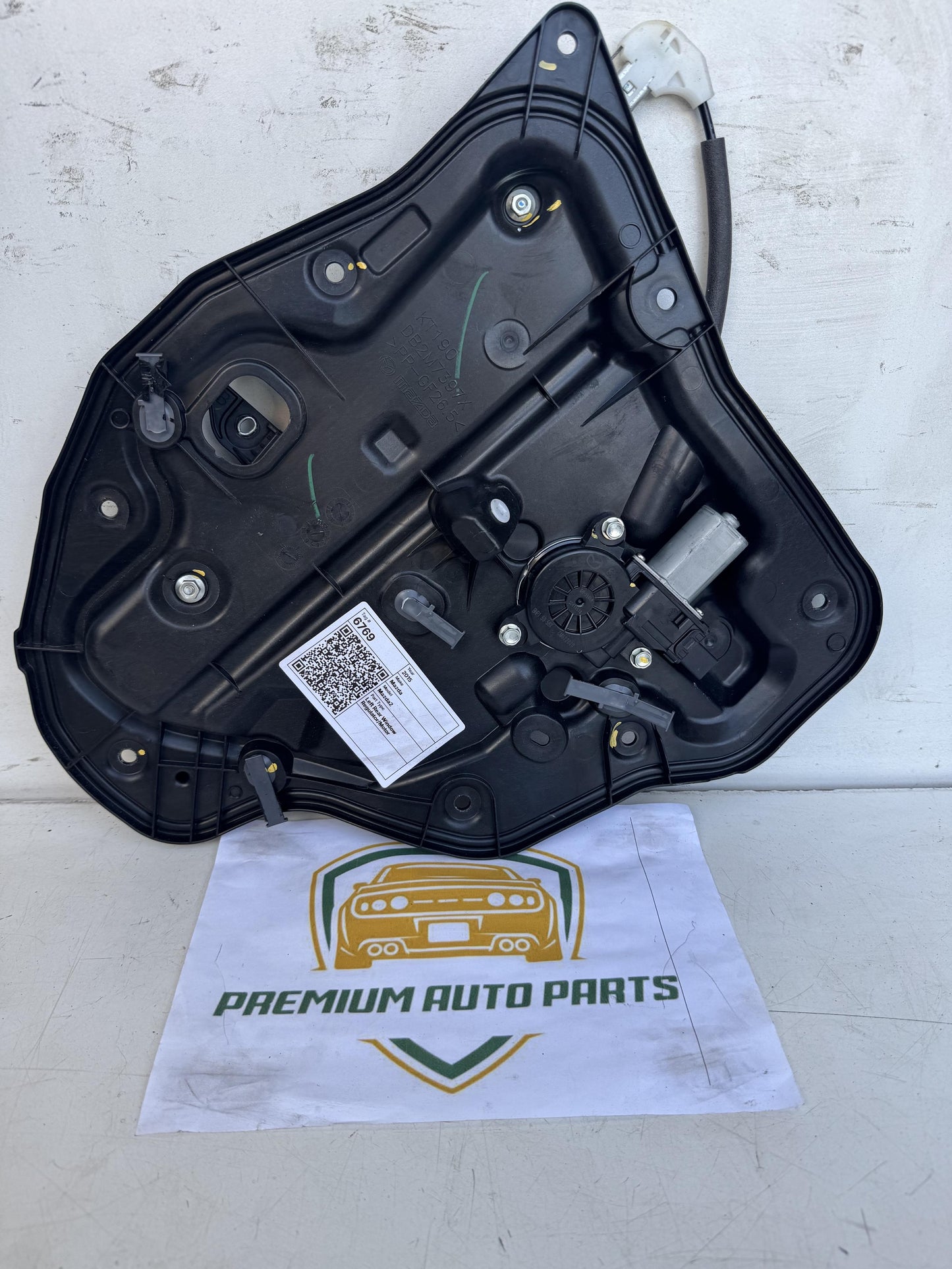 2015   Left Rear Window Regulator/Motor