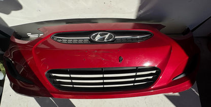 2016 Hyundai Accent Front Bumper