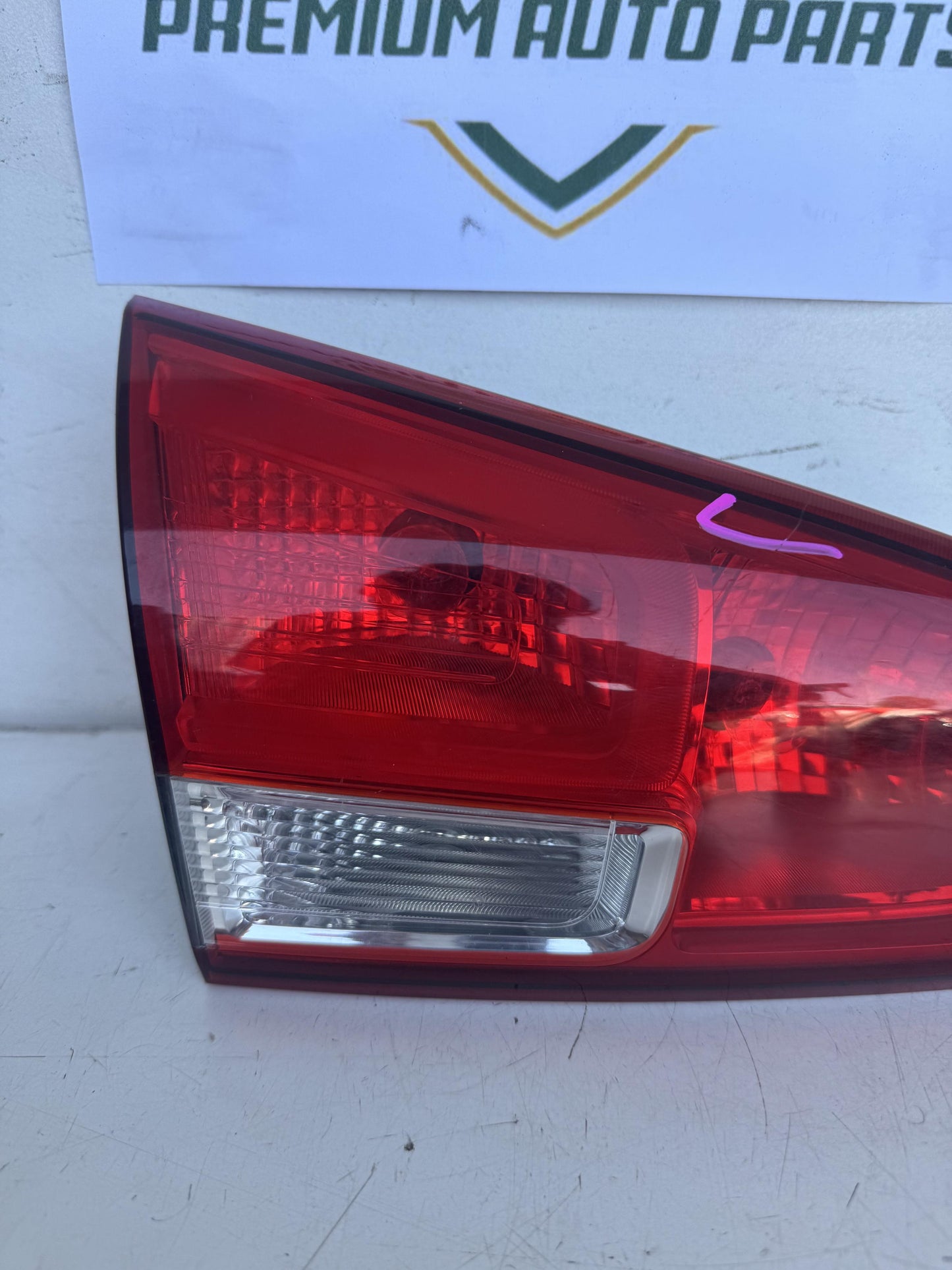 2014   Left Boot Light