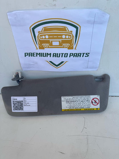 2007 Toyota Land Cruiser Right Sun Visor