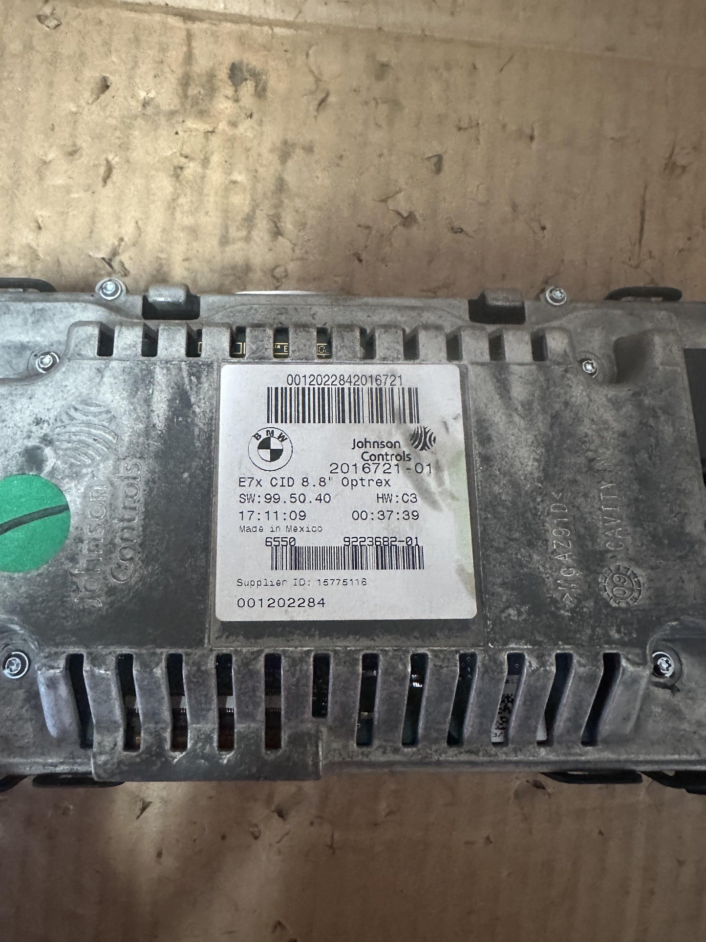 2008  E70 Stereo Head Unit
