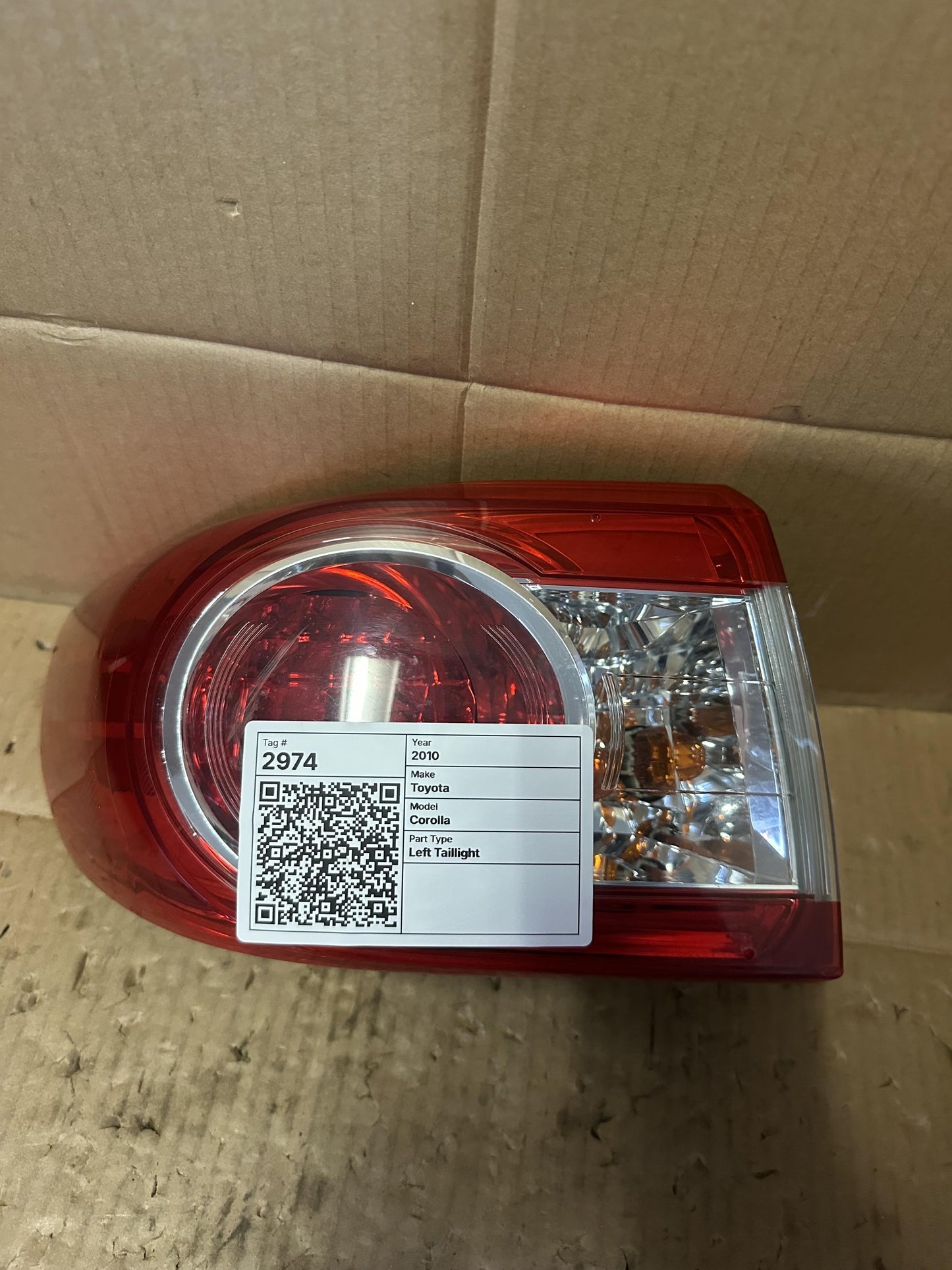 2010  ZRE1* Left Taillight