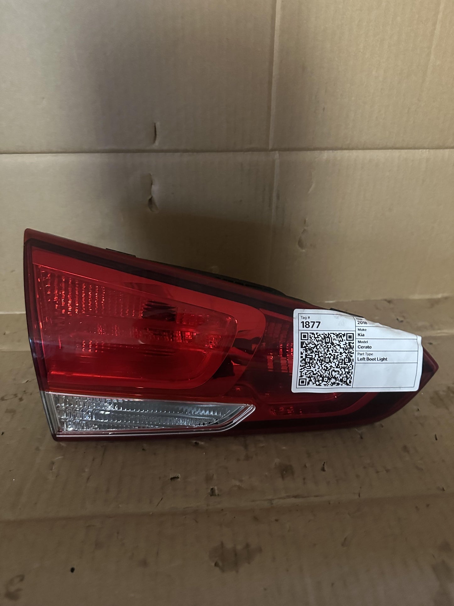 2018  YD Left Boot Light