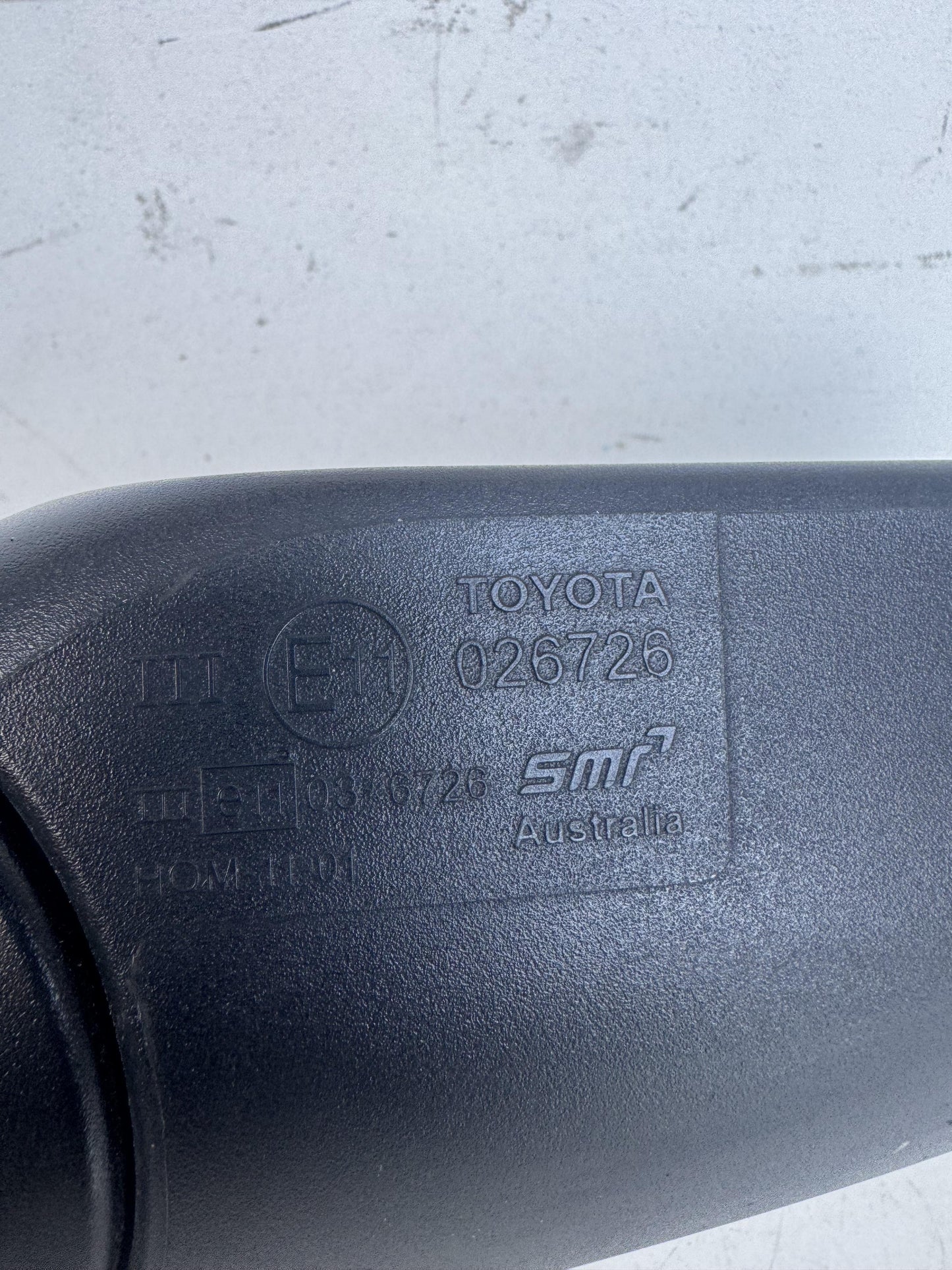 2016   Right Door Mirror