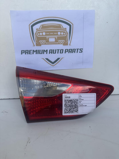 2016   Left Boot Light