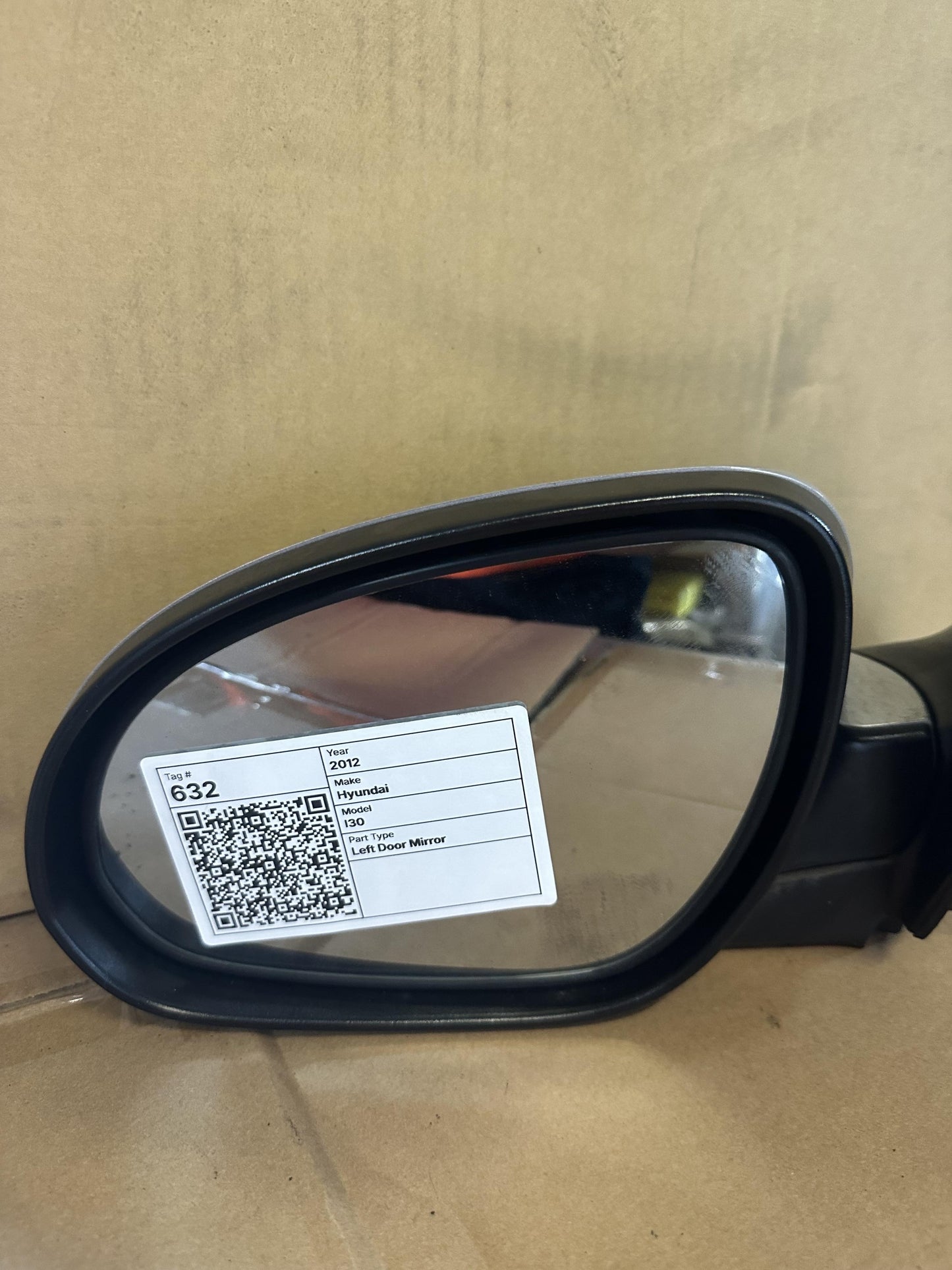 2012  I30 Left Door Mirror