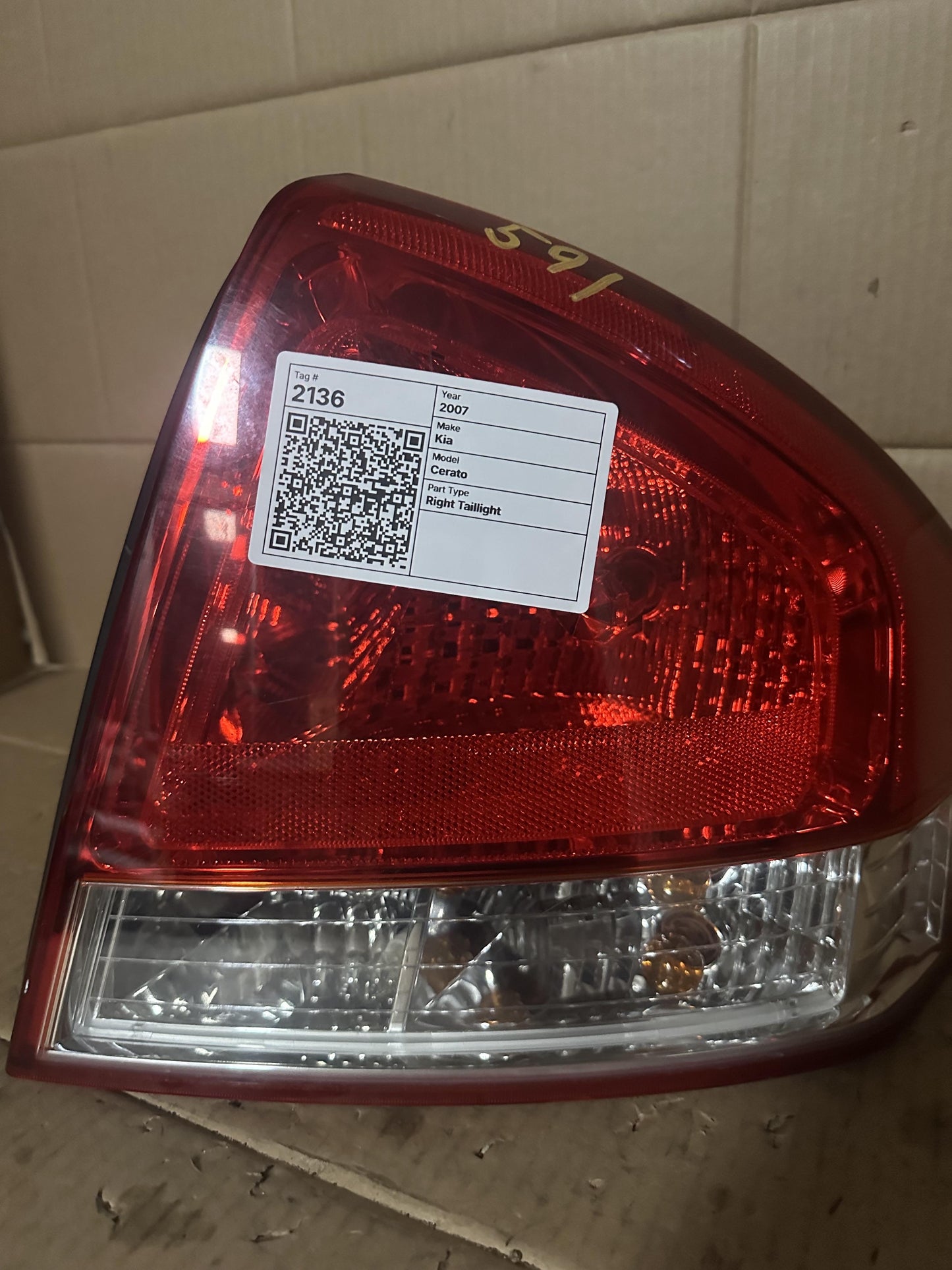 2007  LD Right Taillight