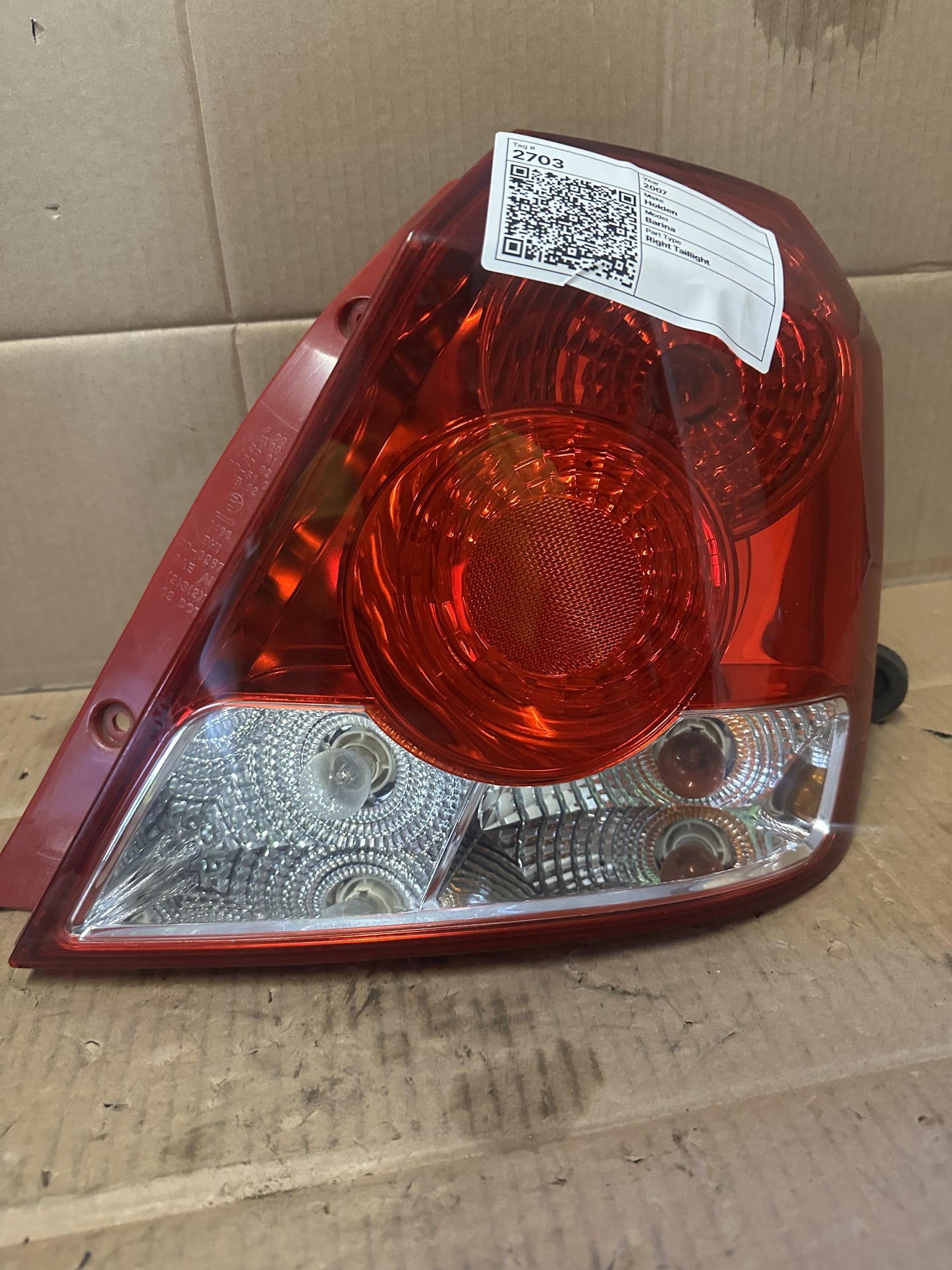 2007   Right Taillight