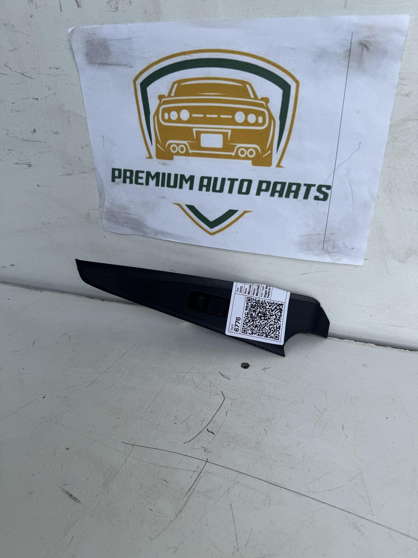 2015   Right Rear Door Window Switch Surround