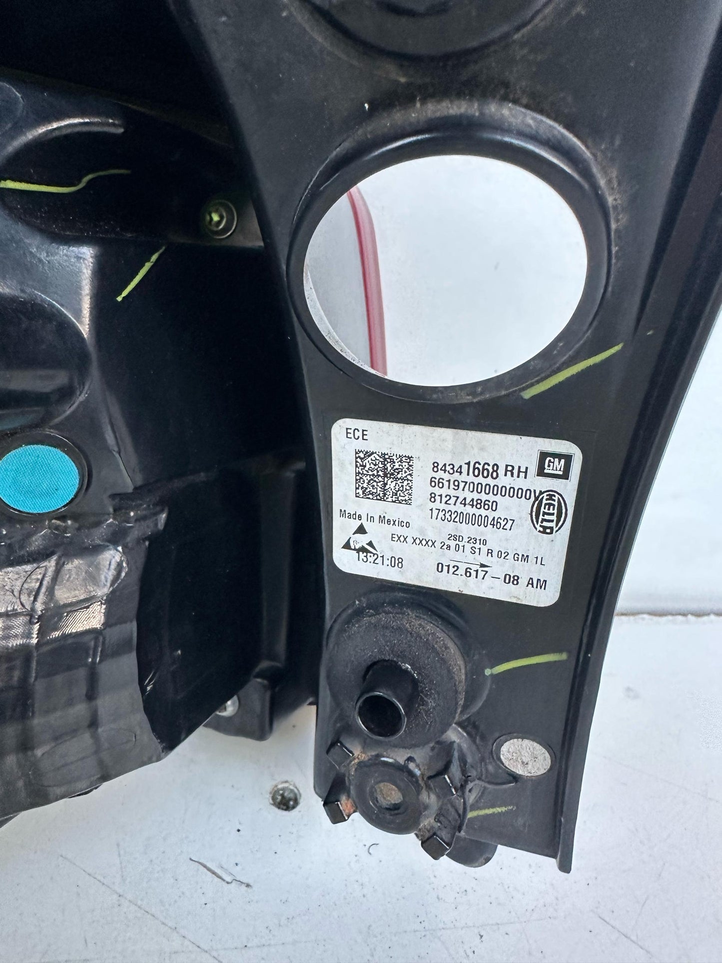 2019  EQ Right Taillight