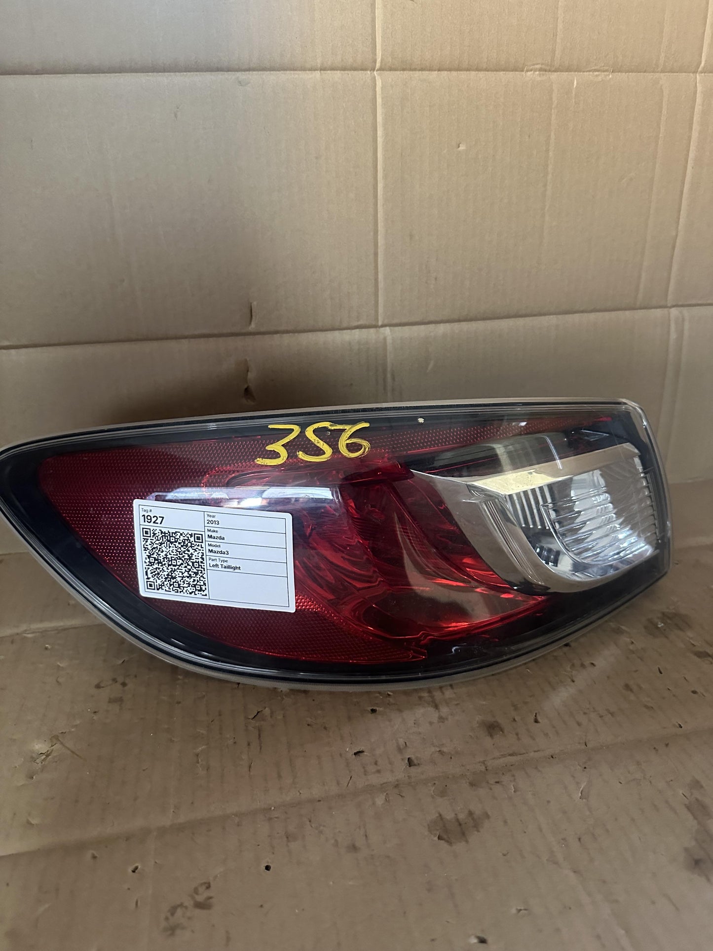 2013   Left Taillight