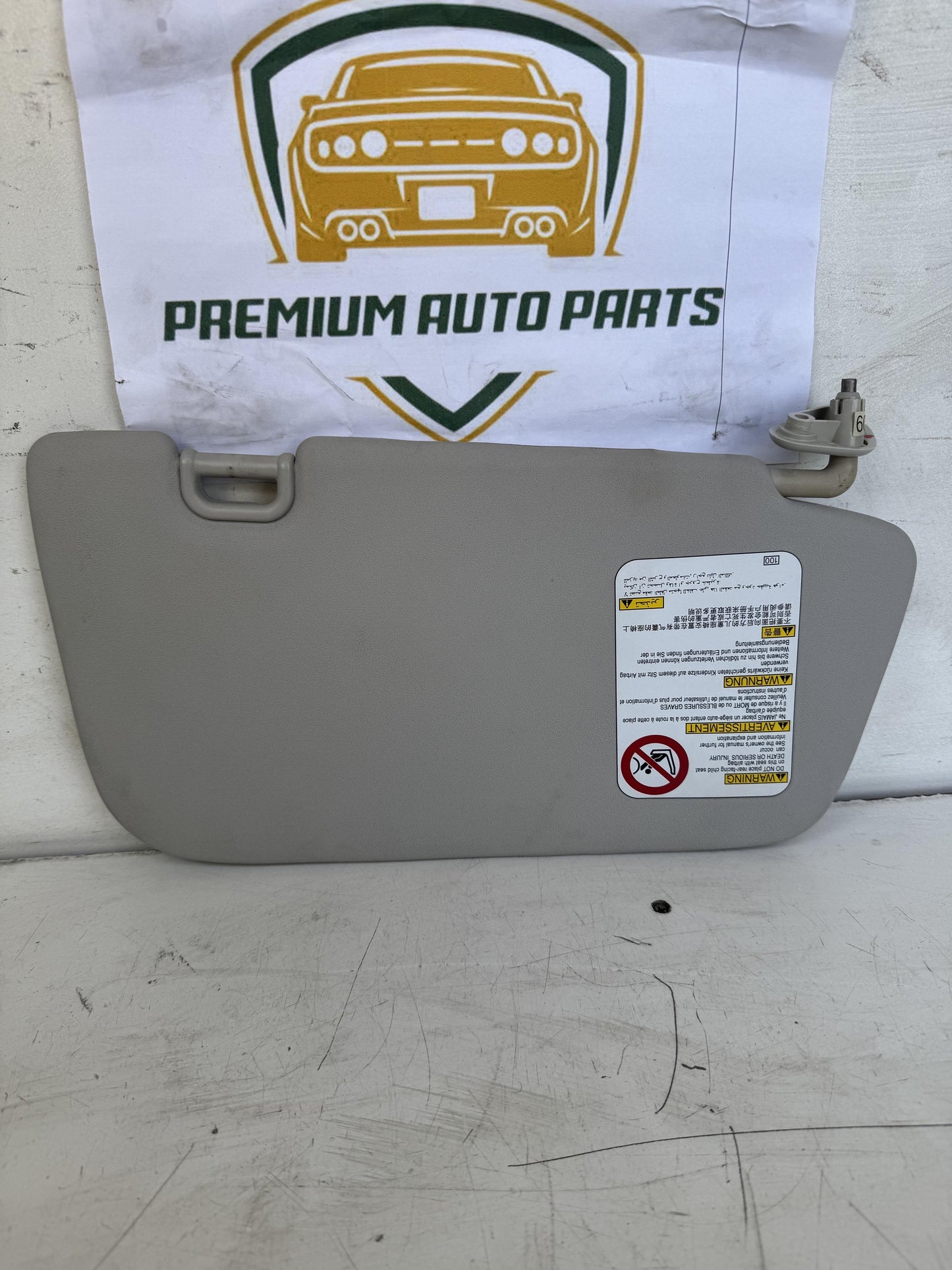 2008   Left Sun Visor