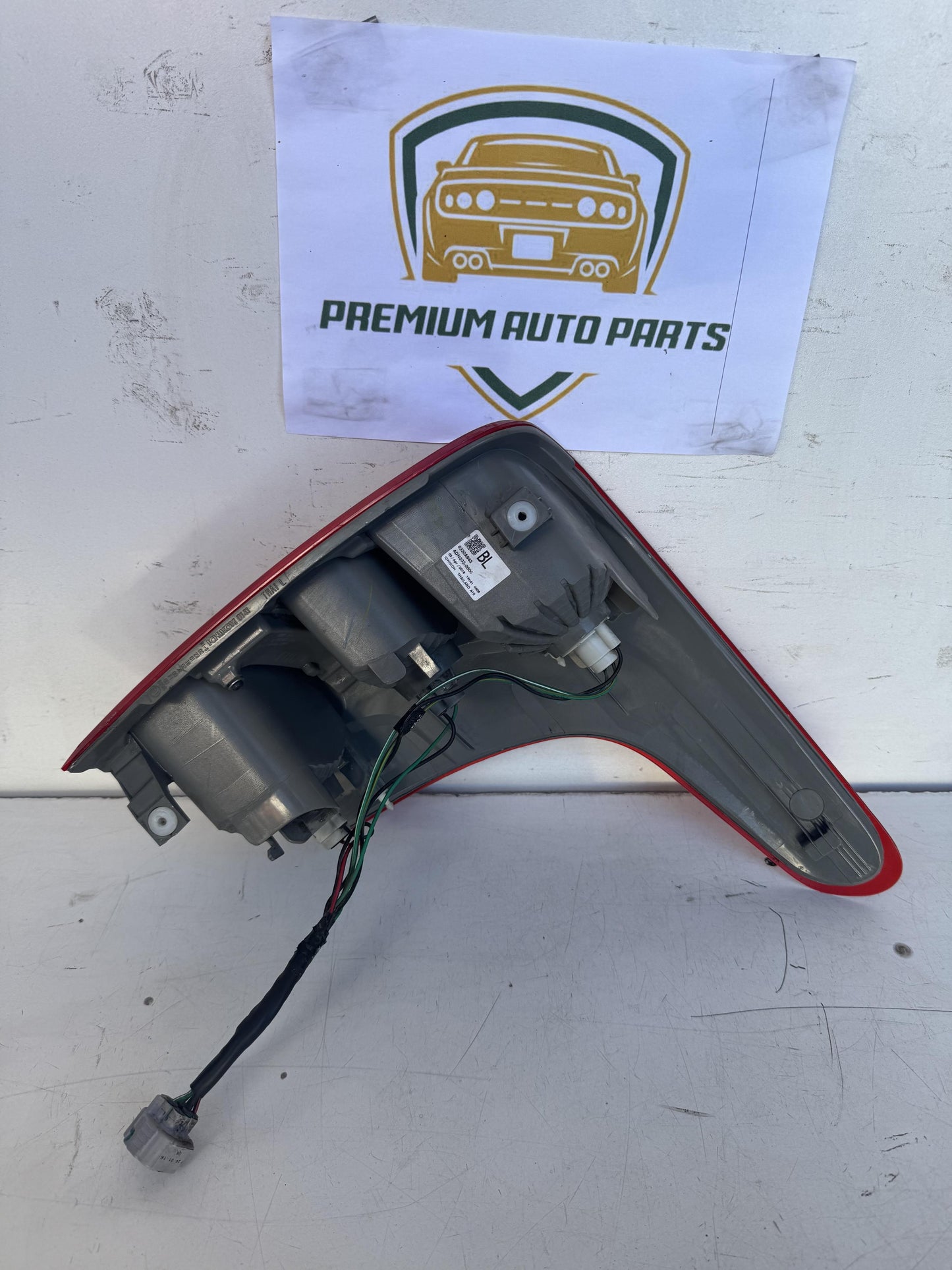 2017   Left Taillight