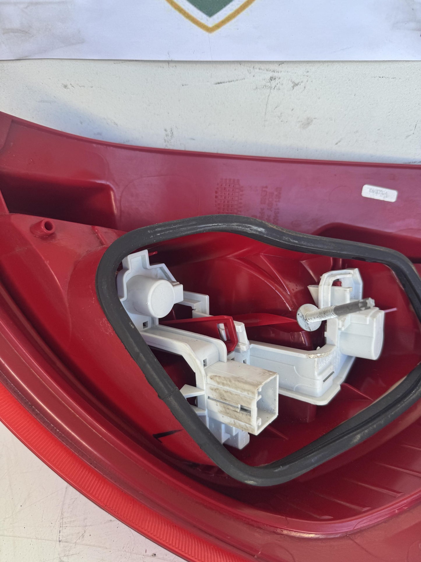2012   Left Taillight