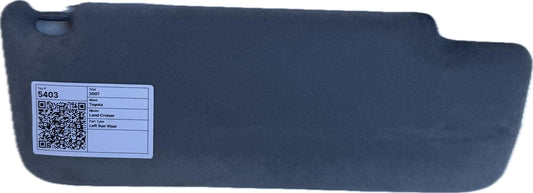 2007 Toyota Land Cruiser Left Sun Visor