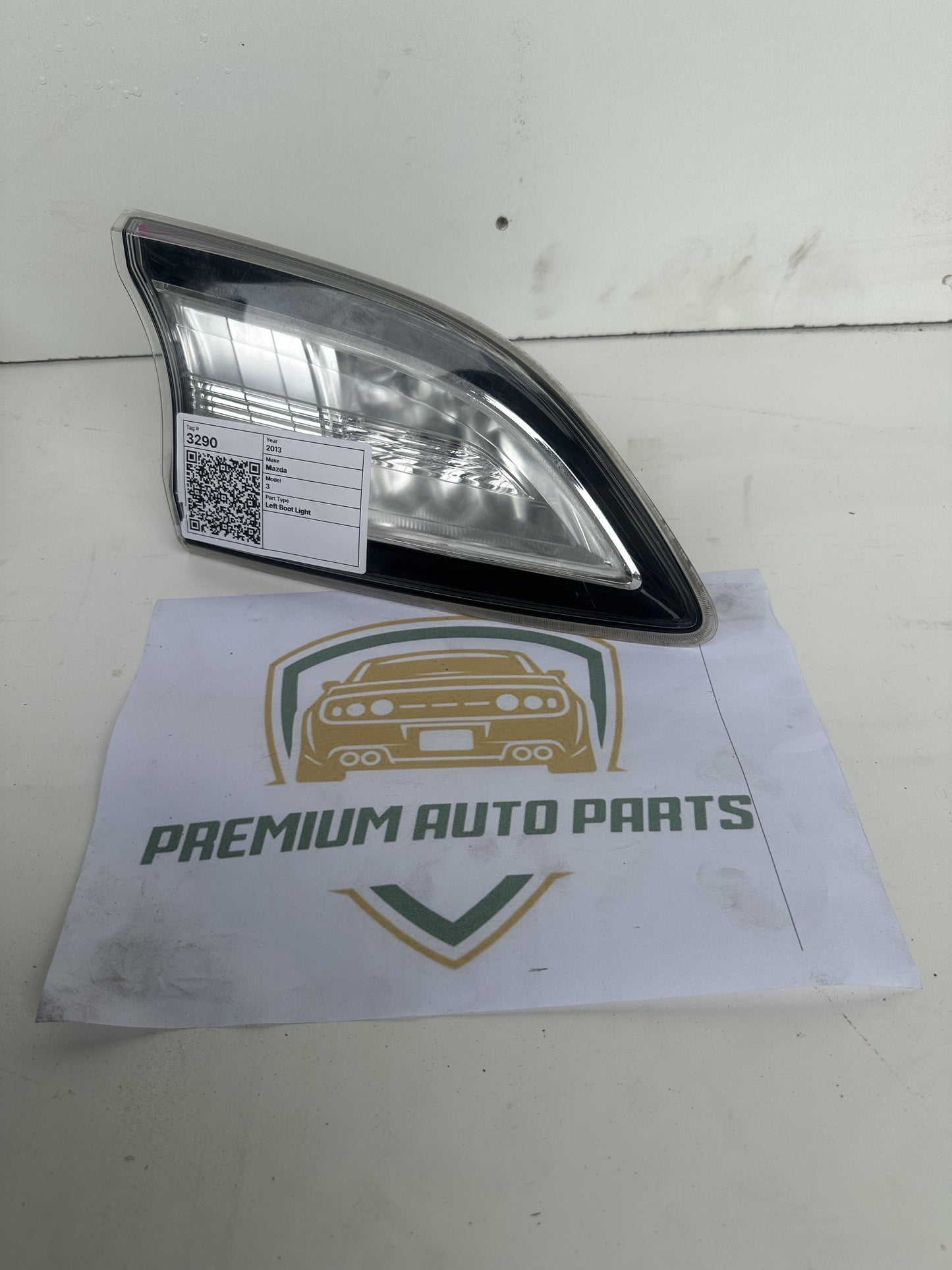 2013  II BL Left Boot Light