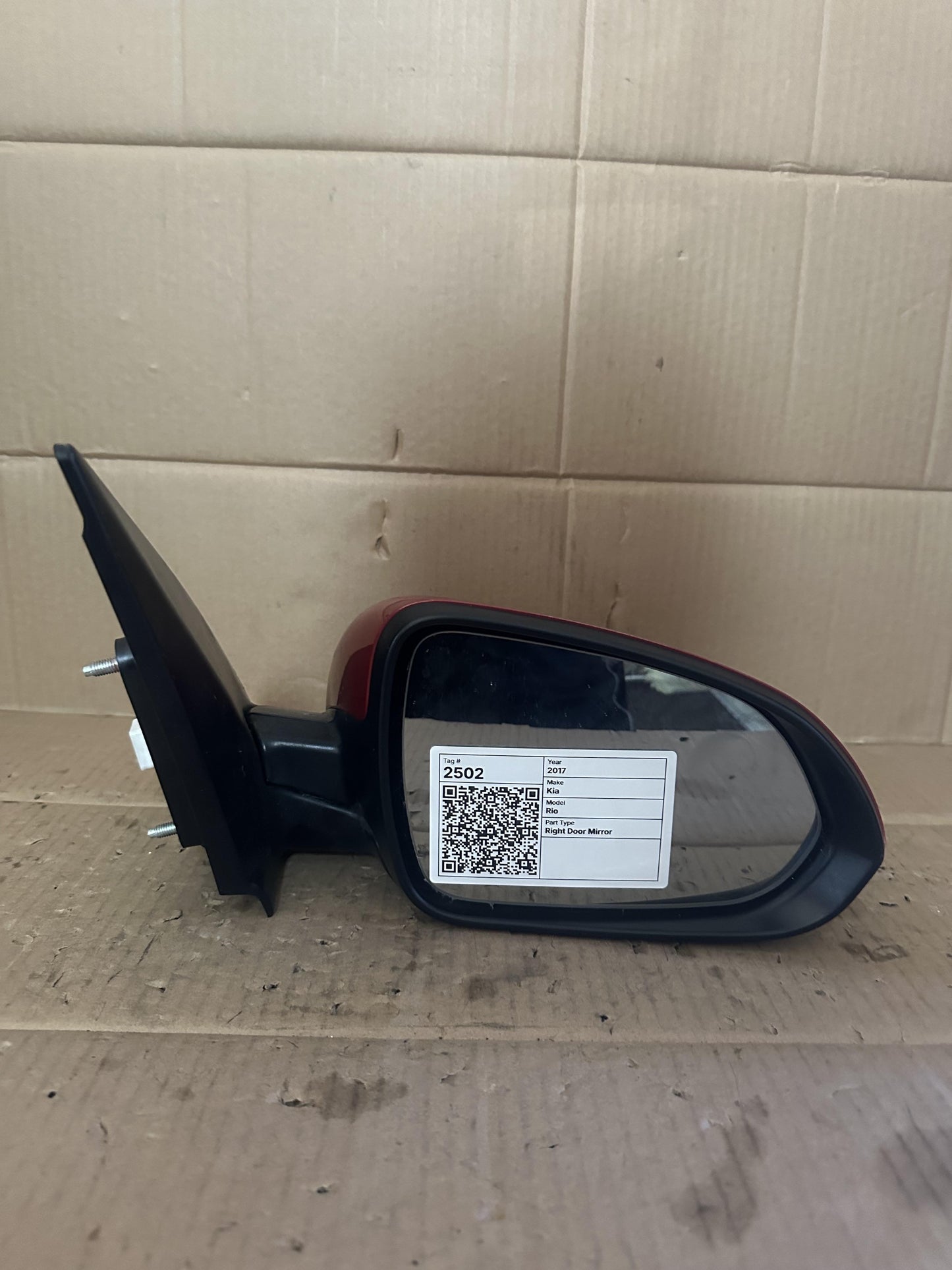 2017  YB Right Door Mirror