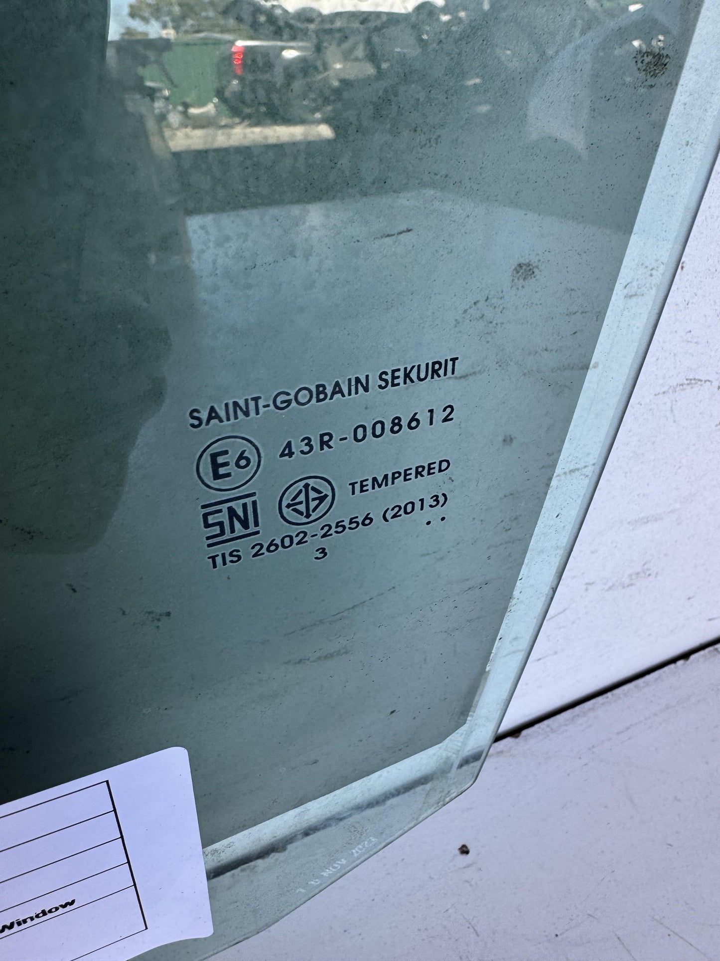 2023   Left Front Door Window