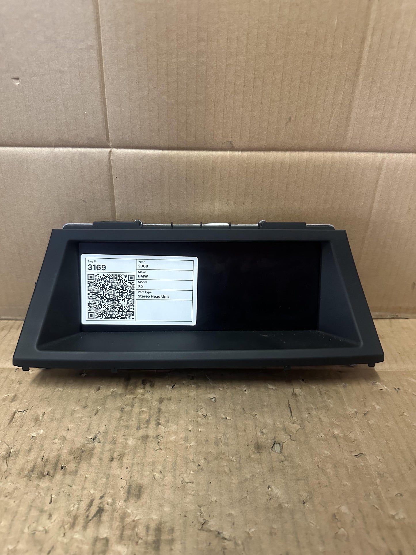2008  E70 Stereo Head Unit