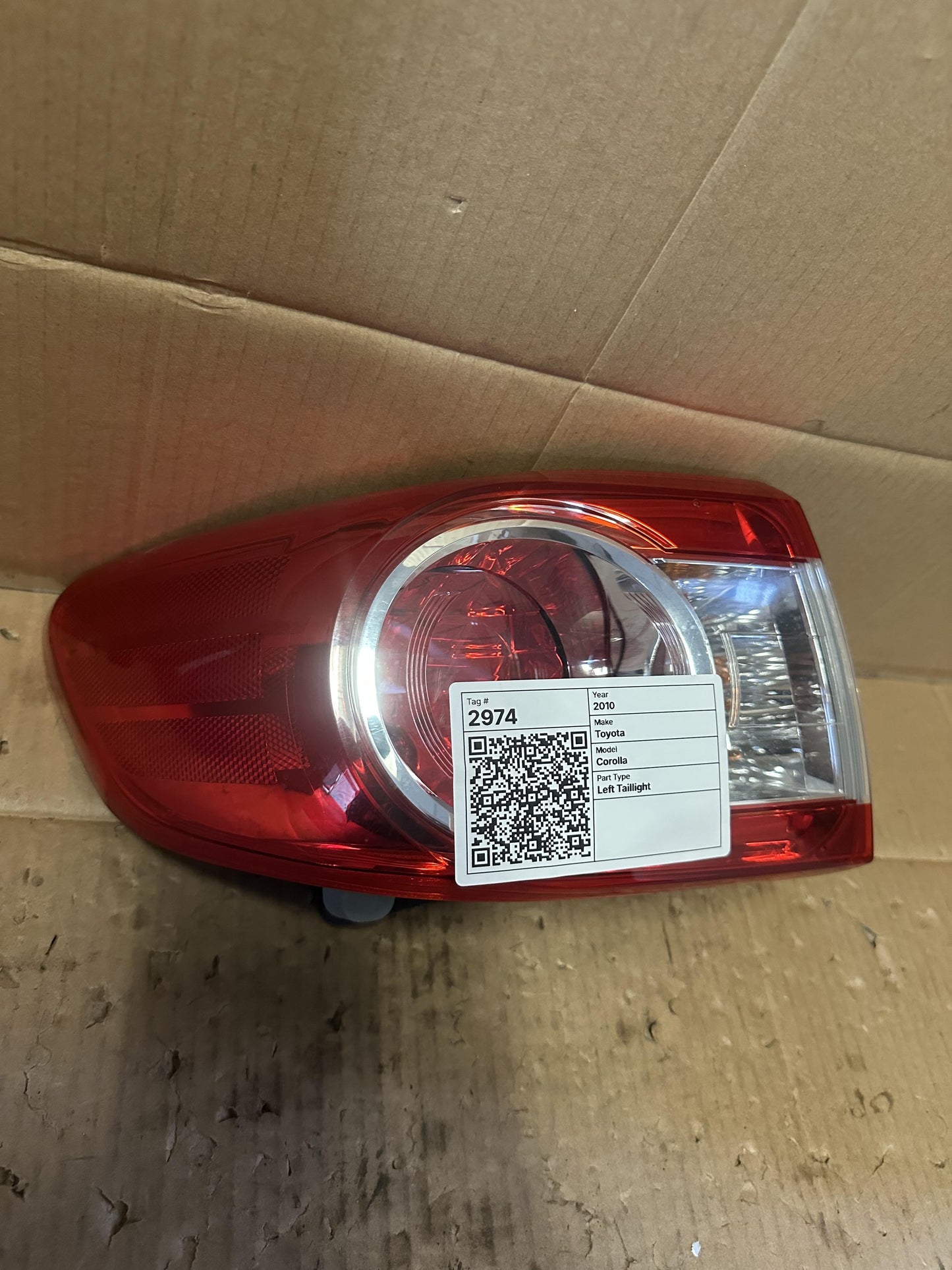 2010  ZRE1* Left Taillight