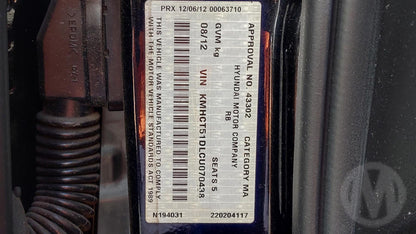 2012 Hyundai Accent Active RBHatchback 
Hyundai
Accent