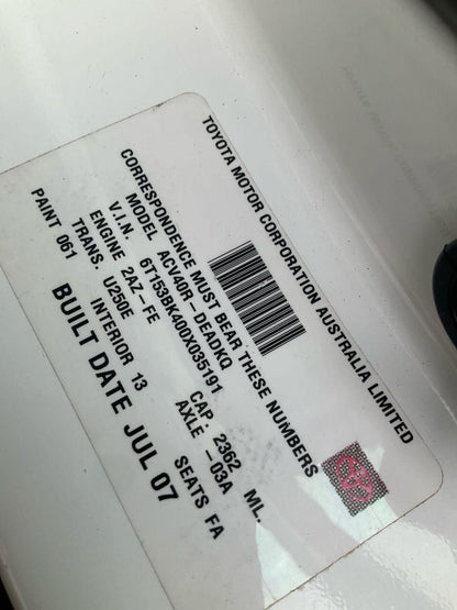 2007 Toyota Camry
