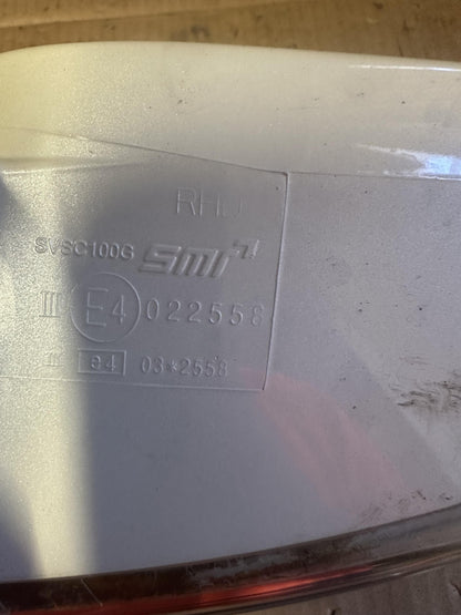 2012  CG Series II Right Door Mirror