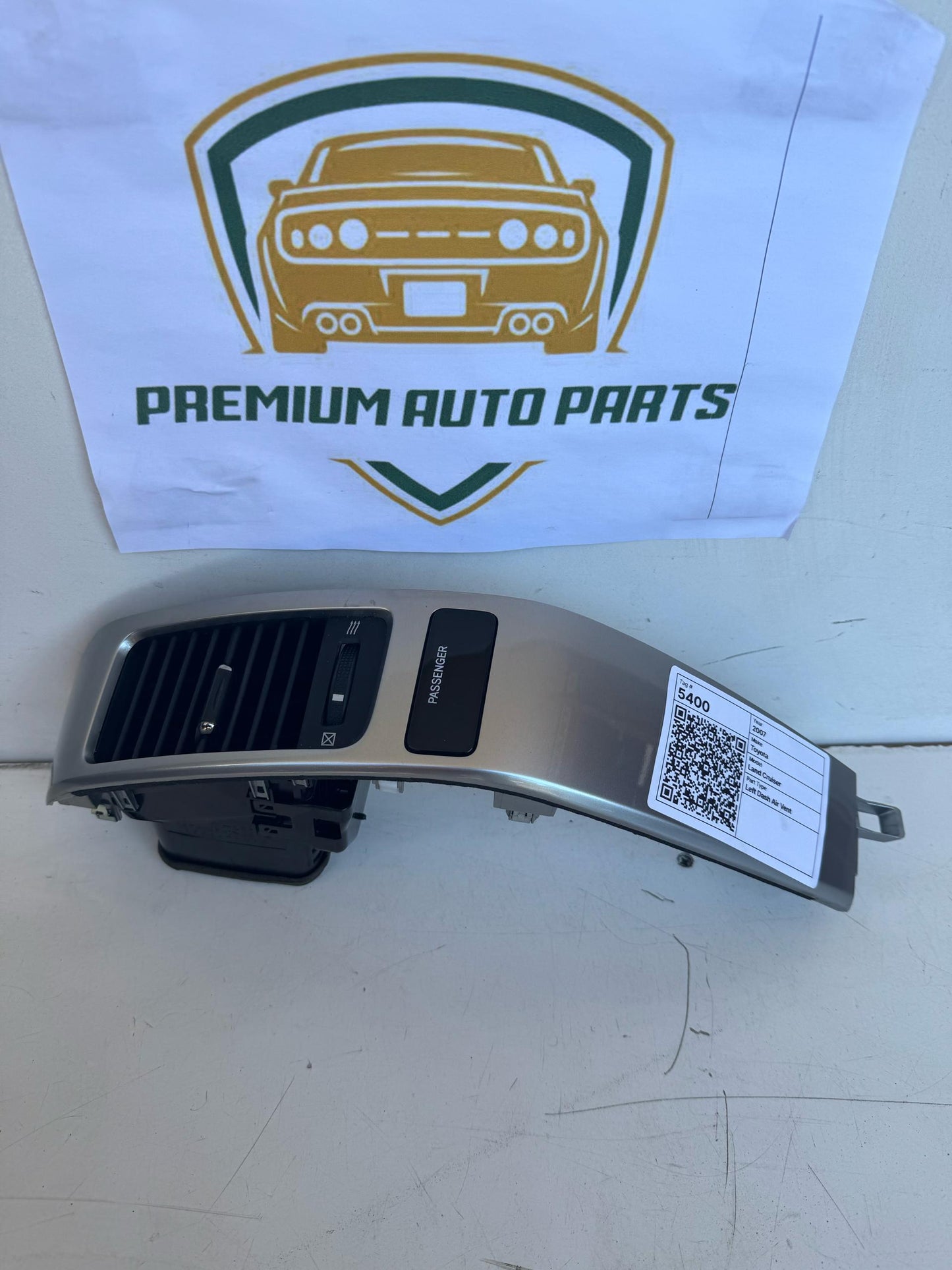 2007 Toyota Land Cruiser Left Dash Air Vent