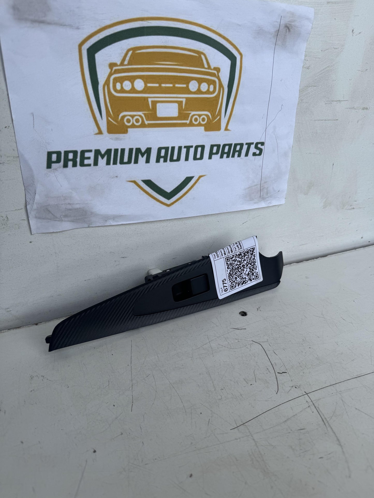 2015   Left Rear Door Window Switch Surround