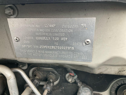 Toyota 
Corolla