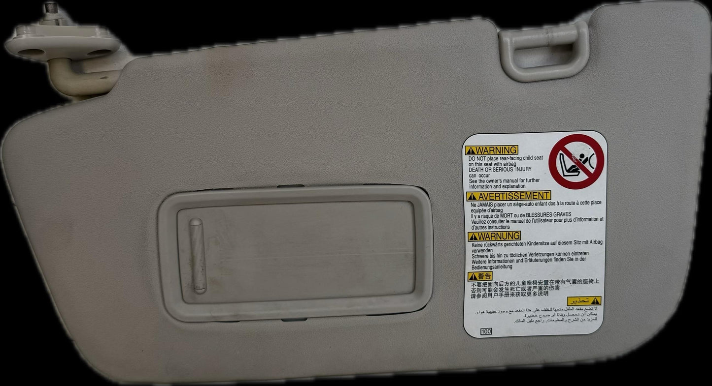 2008   Left Sun Visor