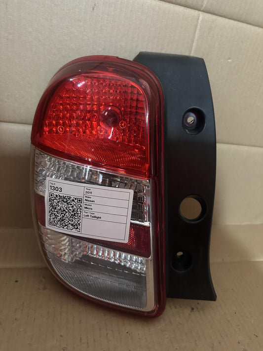 2011  Micra Left Taillight