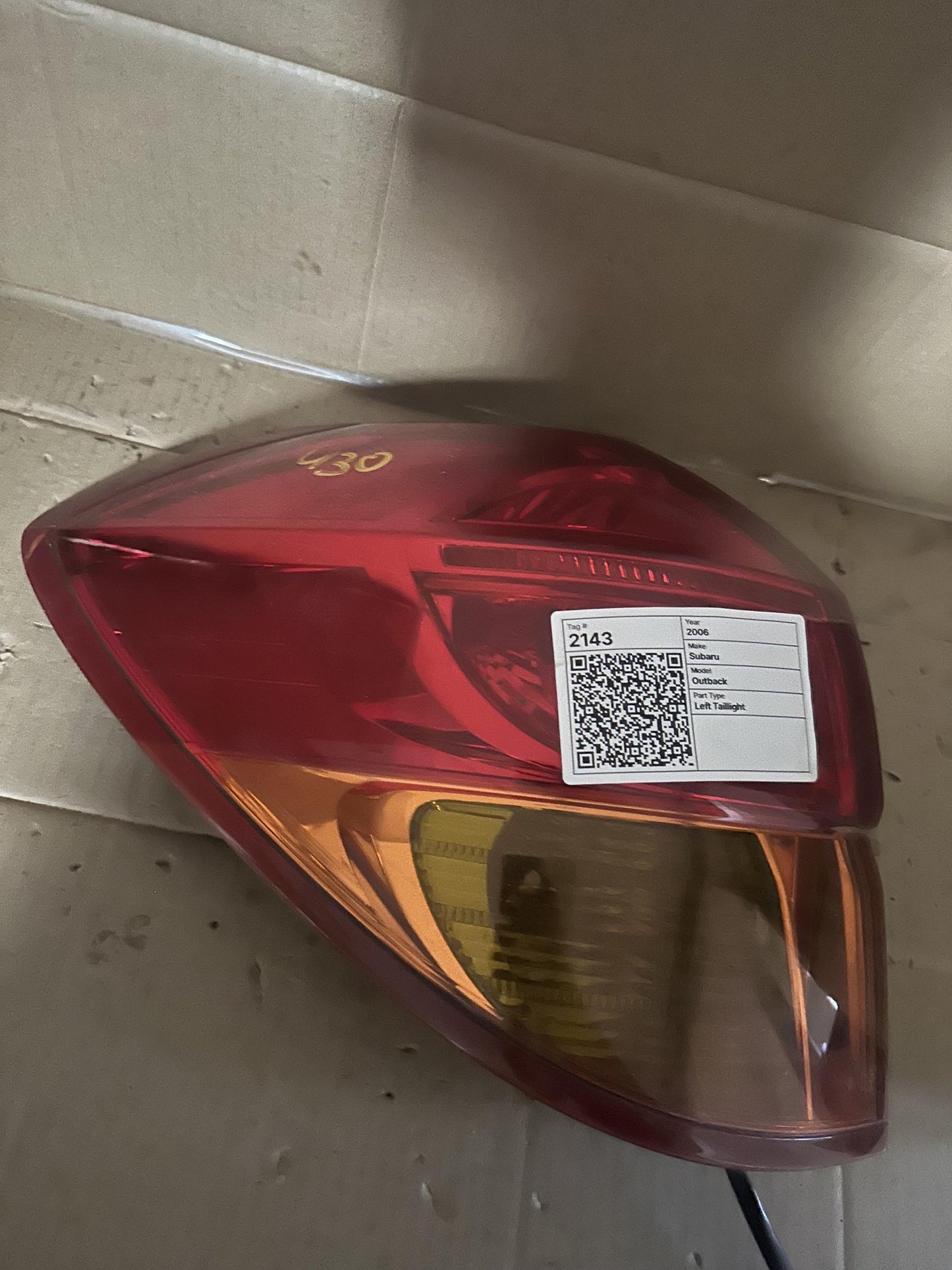 2006   Left Taillight
