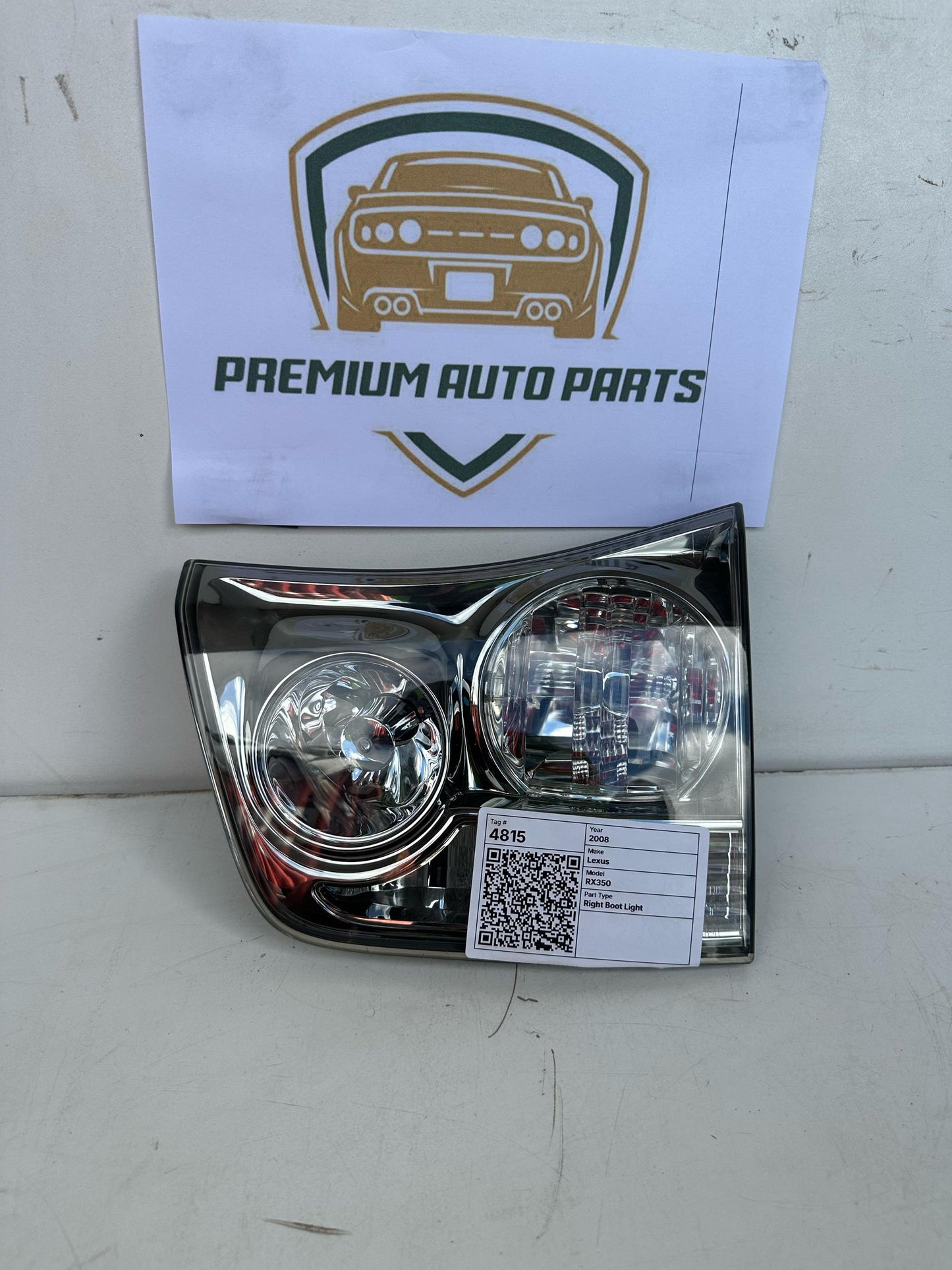 2008  U30 Right Boot Light