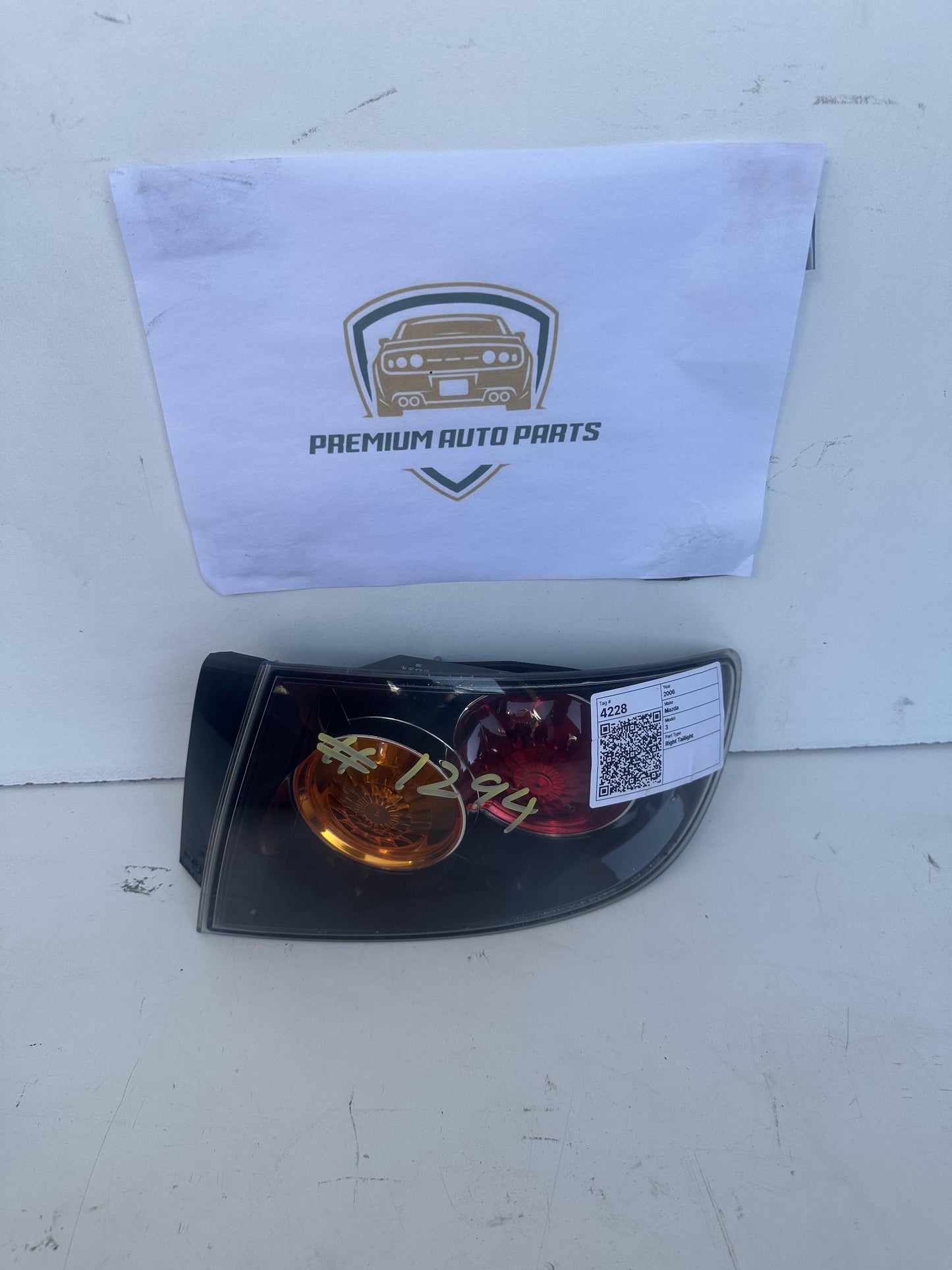 2006  BK10F1 Right Taillight