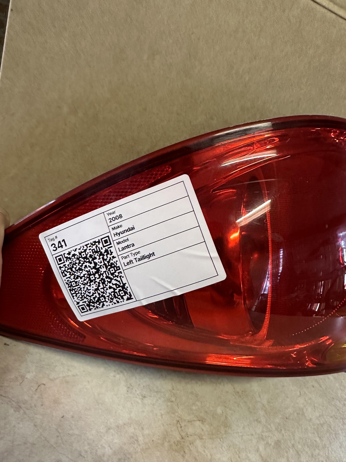2008   Left Taillight