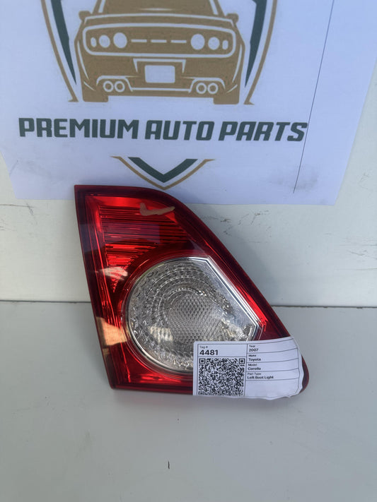 2007  ZRE1* Left Boot Light