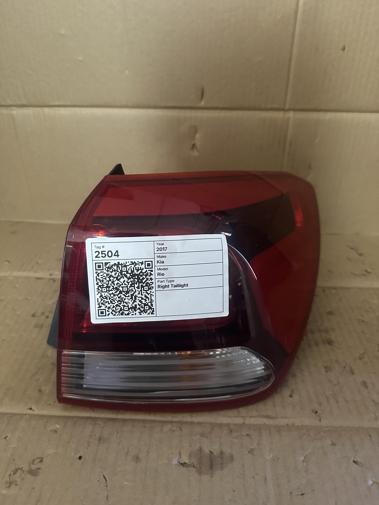 2017  YB Right Taillight