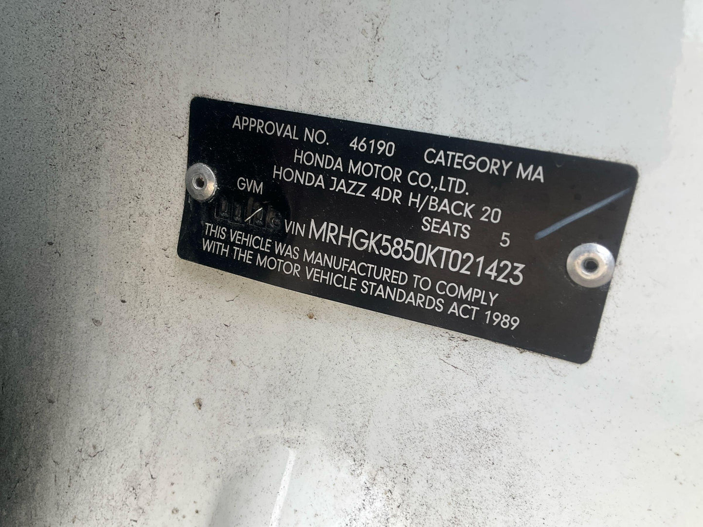 Honda 
Jazz