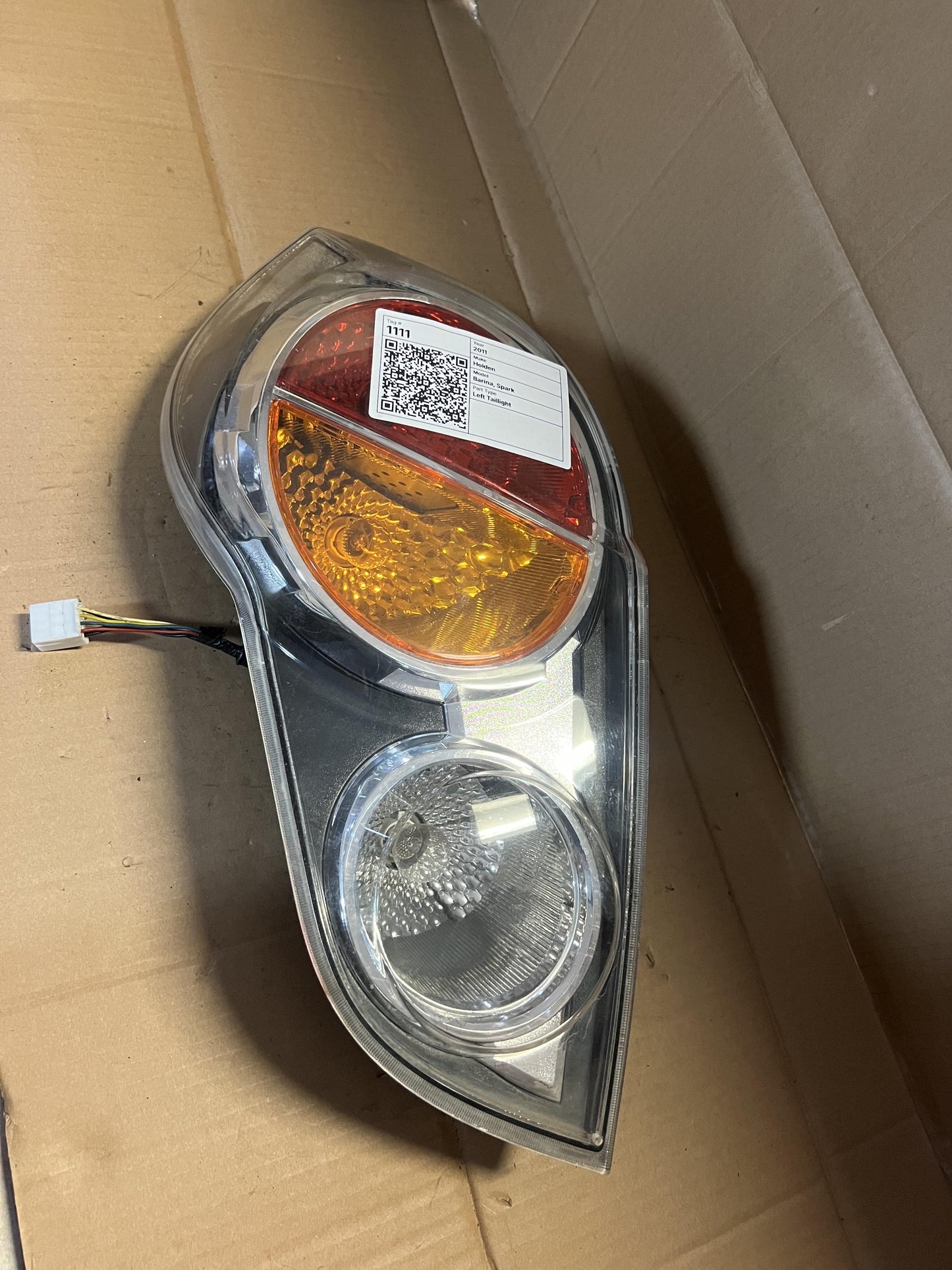 2011  Barina, Spark Left Taillight