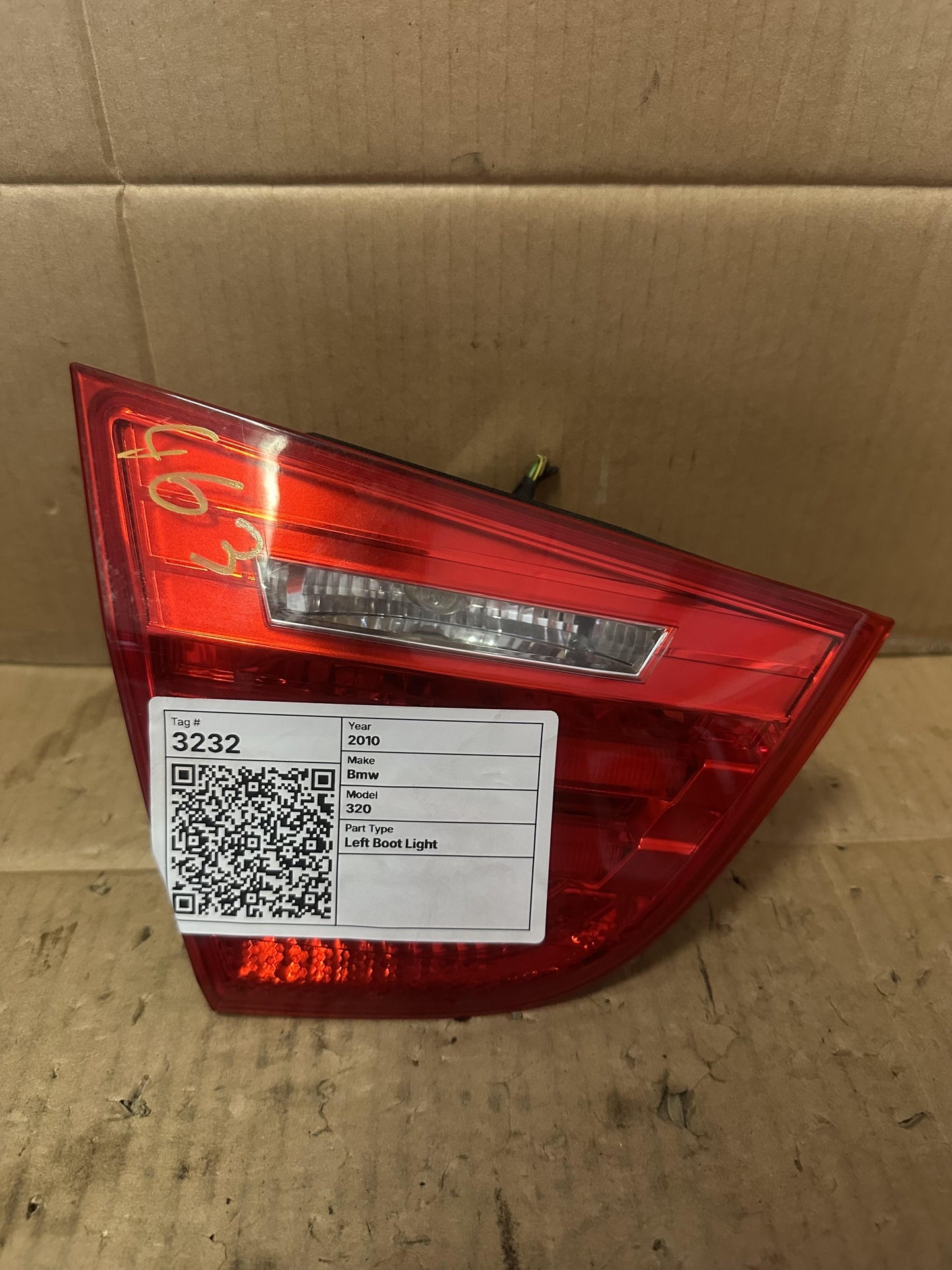 2010   Left Boot Light