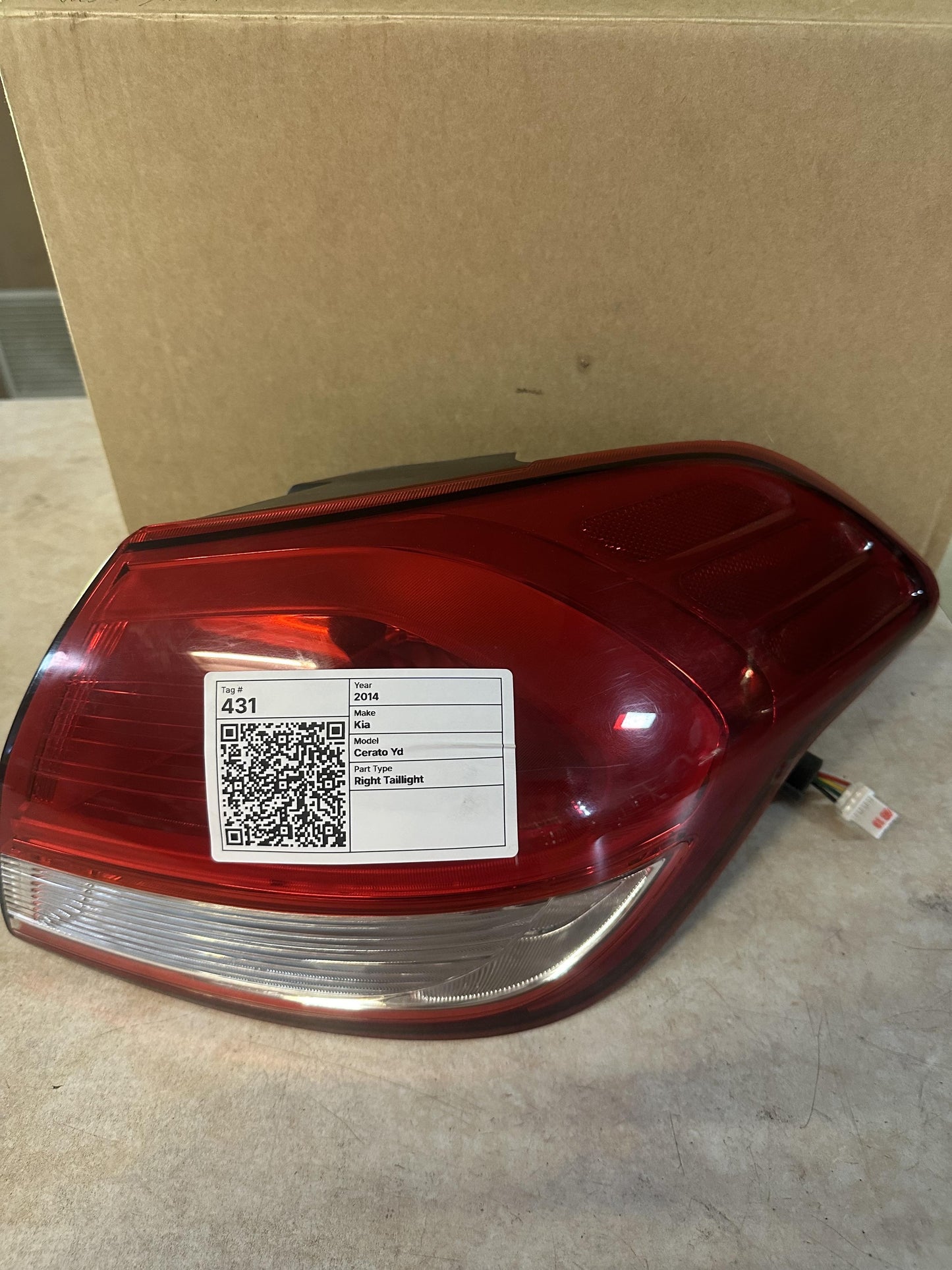 2014  Cerato Yd Right Taillight