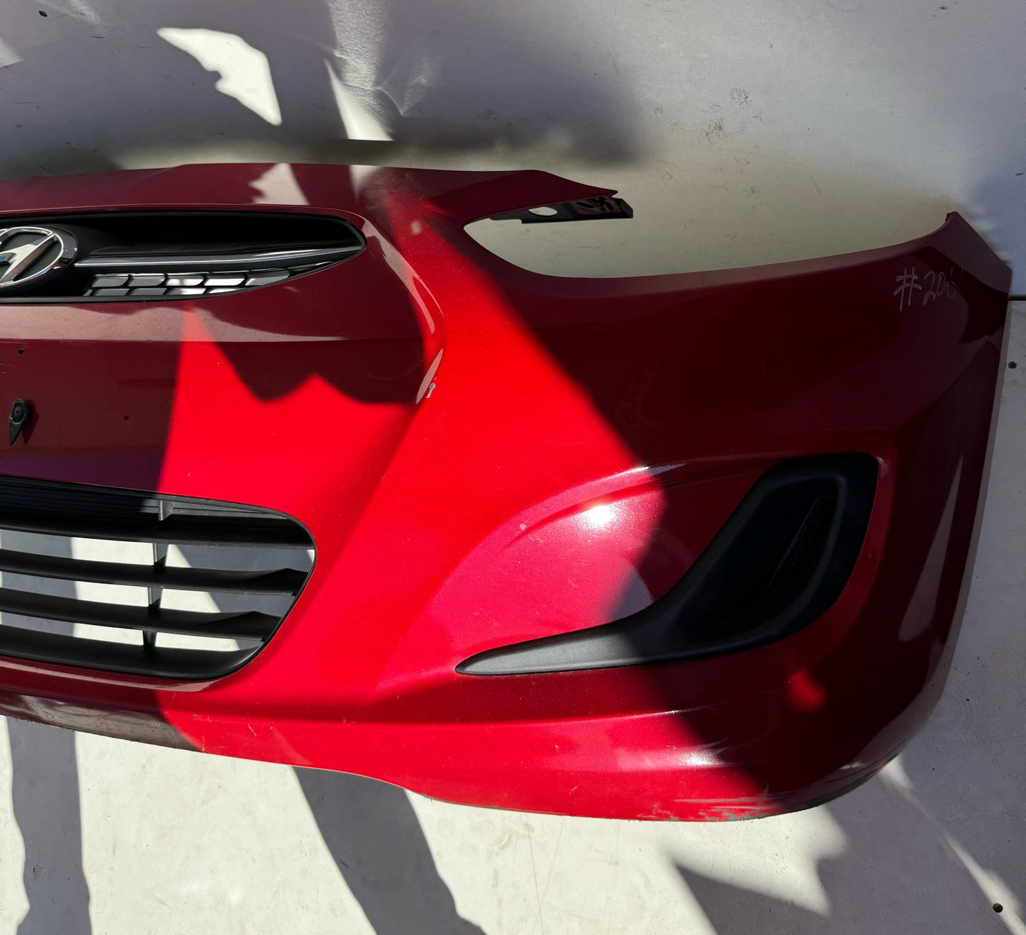 2016 Hyundai Accent Front Bumper