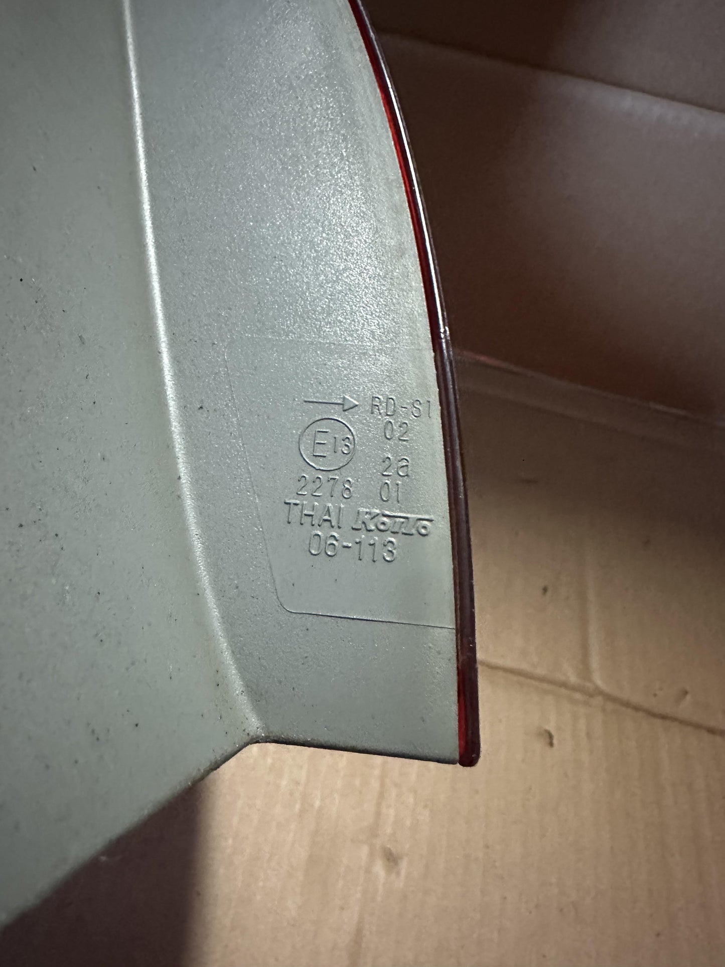 2008  V40 Right Taillight