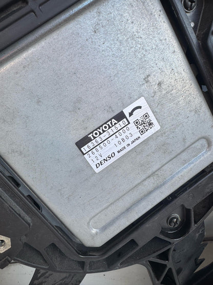 2018  XV70 Radiator Fan