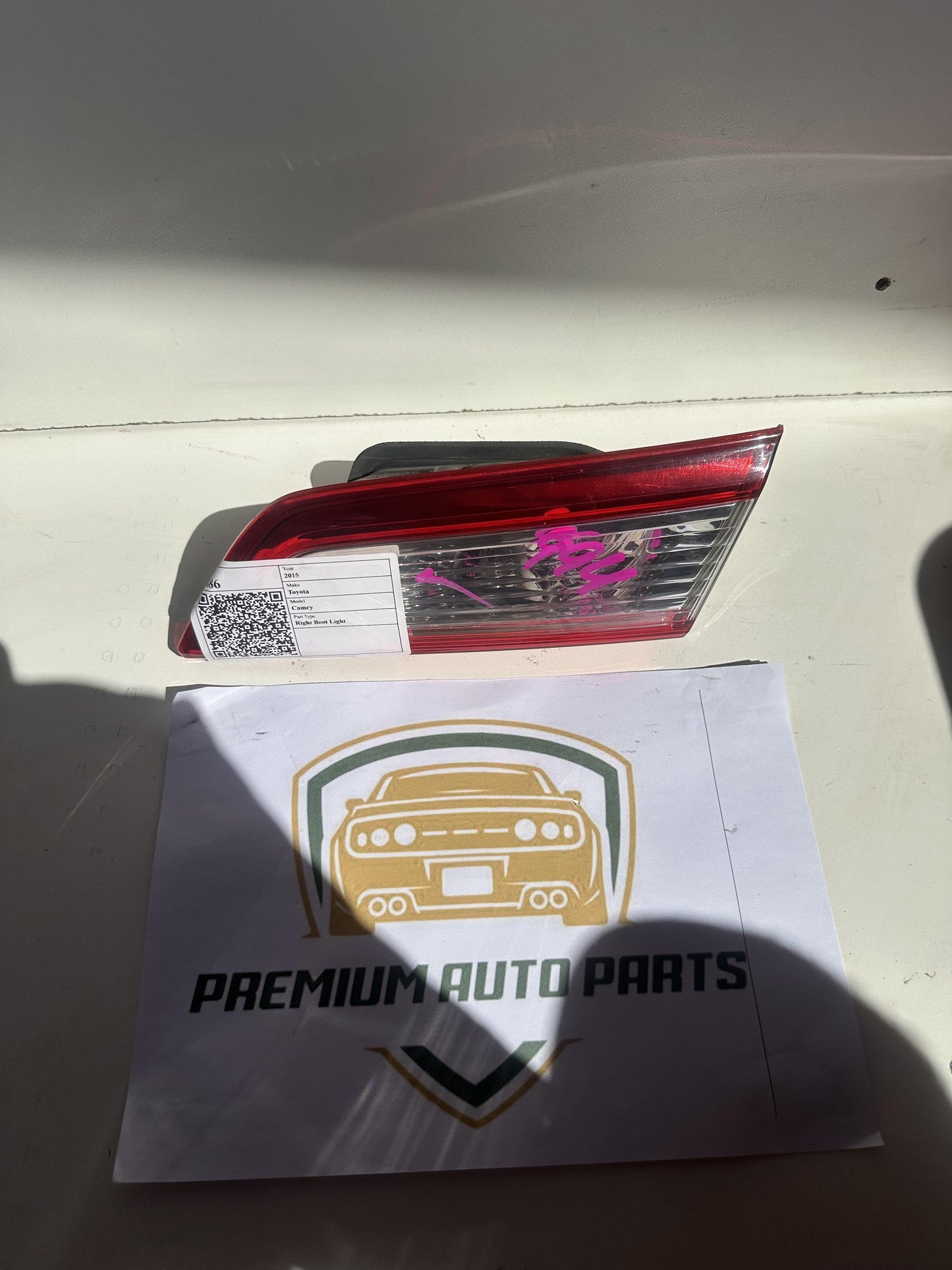 2015  XV50 Right Boot Light
