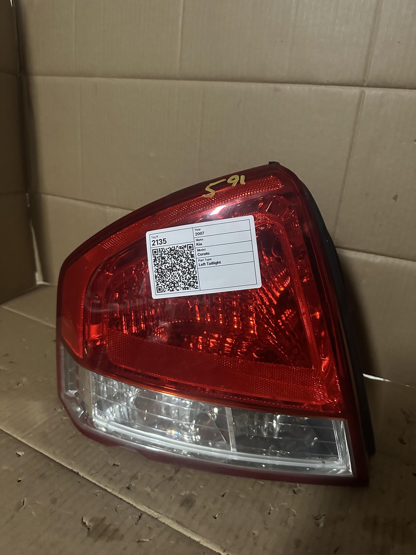 2007  LD Left Taillight