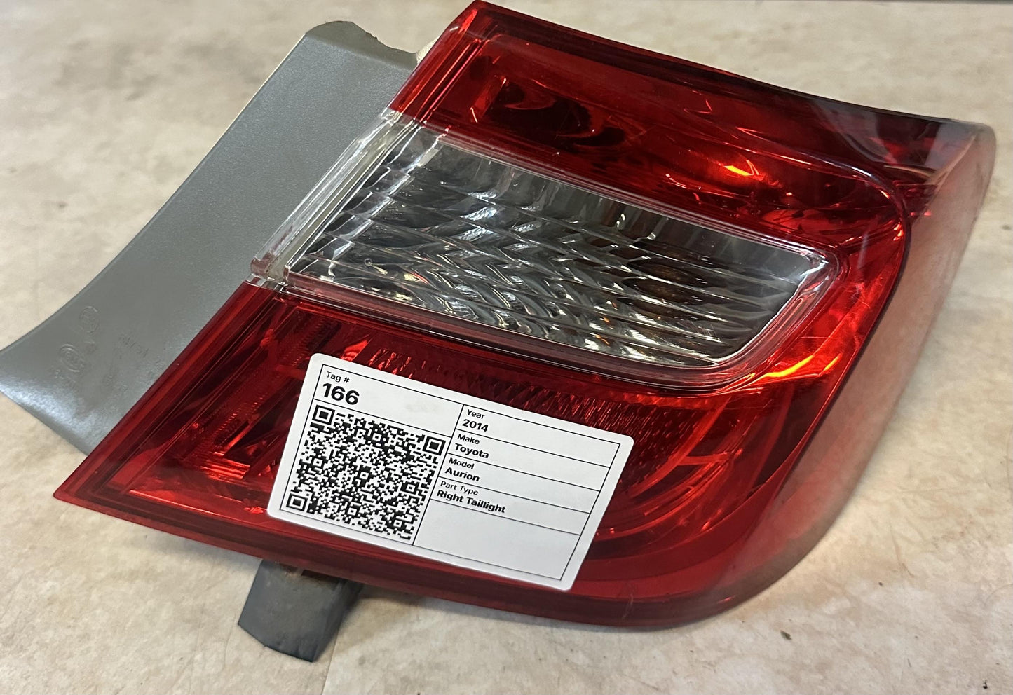2014   Right Taillight