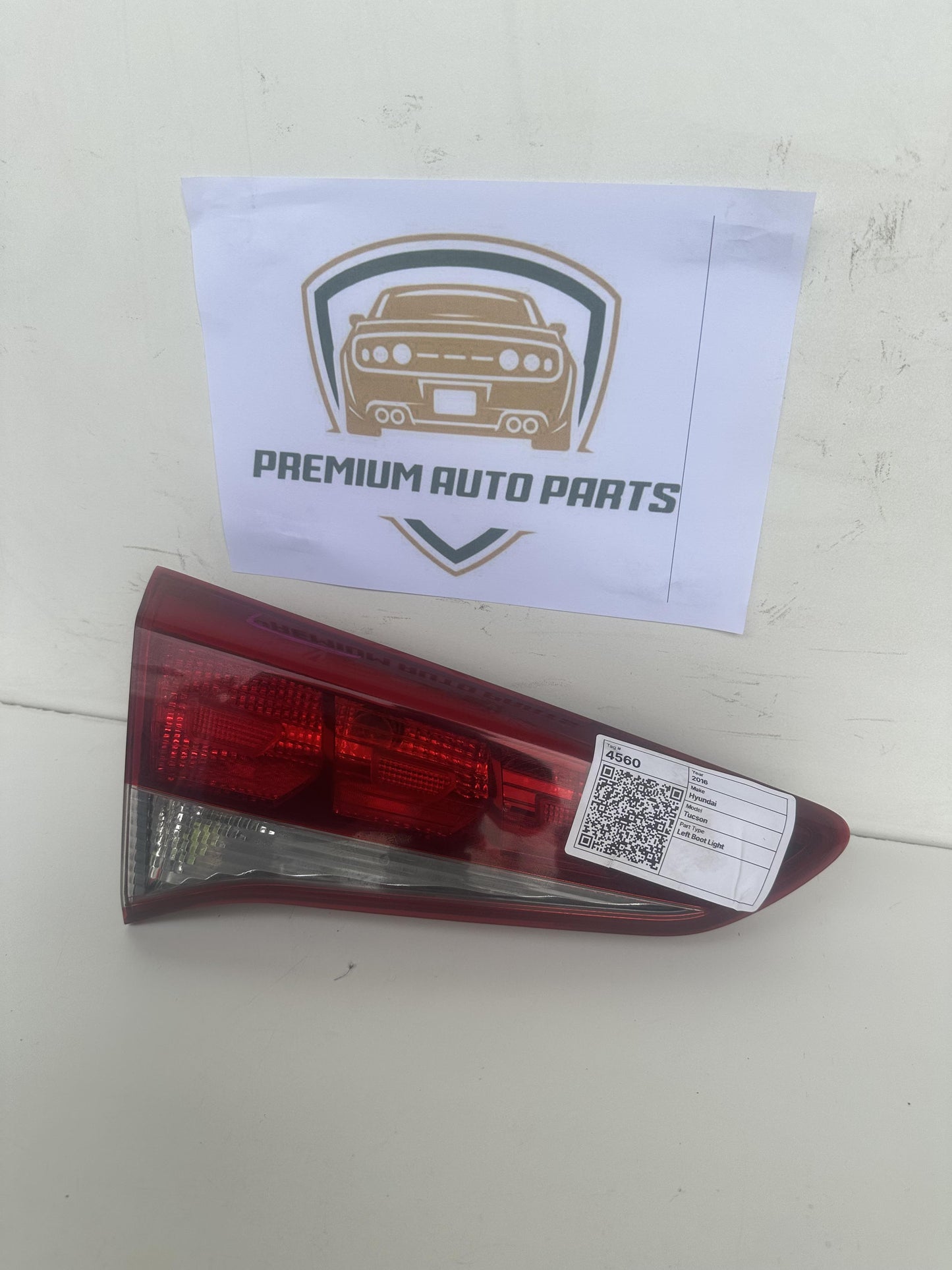 2016  TL Left Boot Light