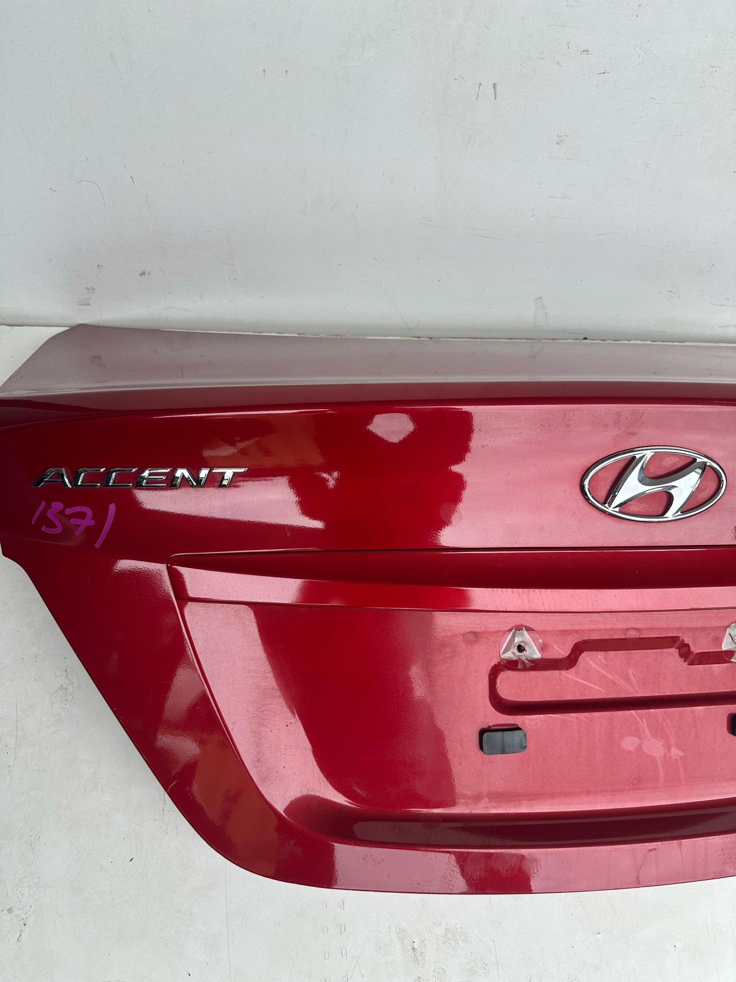 2017 Hyundai Accent RB Bootlid